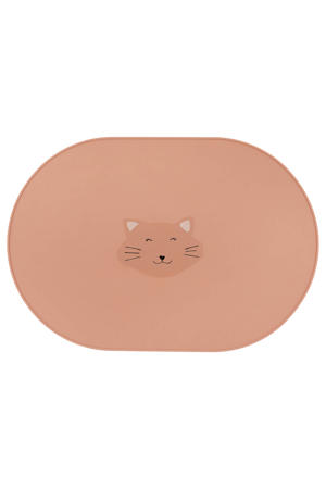 placemat Mrs. Cat roze