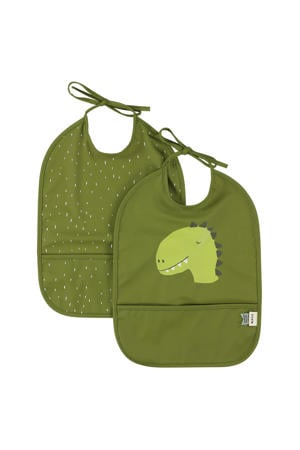 slab Mr. Dino - sset van 2 groen