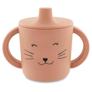 drinkbeker Mrs. Cat roze