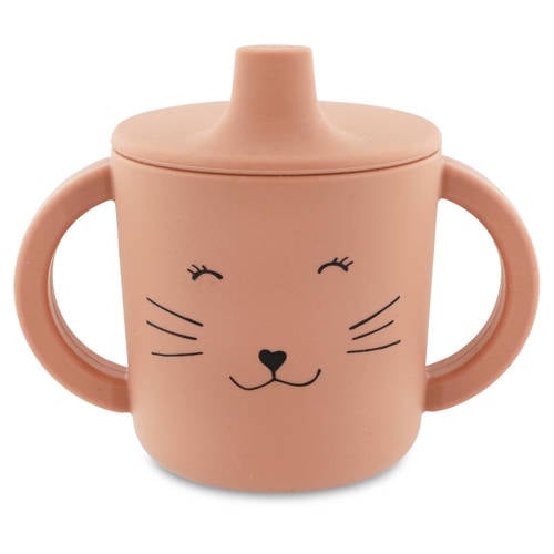 Trixie drinkbeker Mrs. Cat roze afbeelding