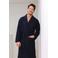 Pastunette for men fluwelen badjas donkerblauw