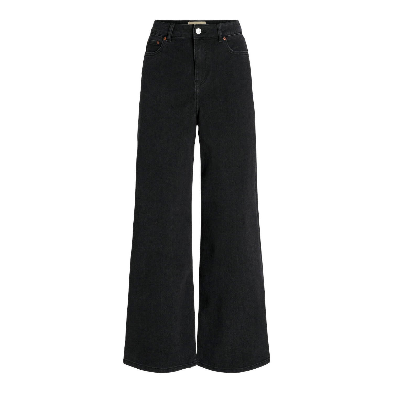 JJXX high waist wide leg jeans black denim