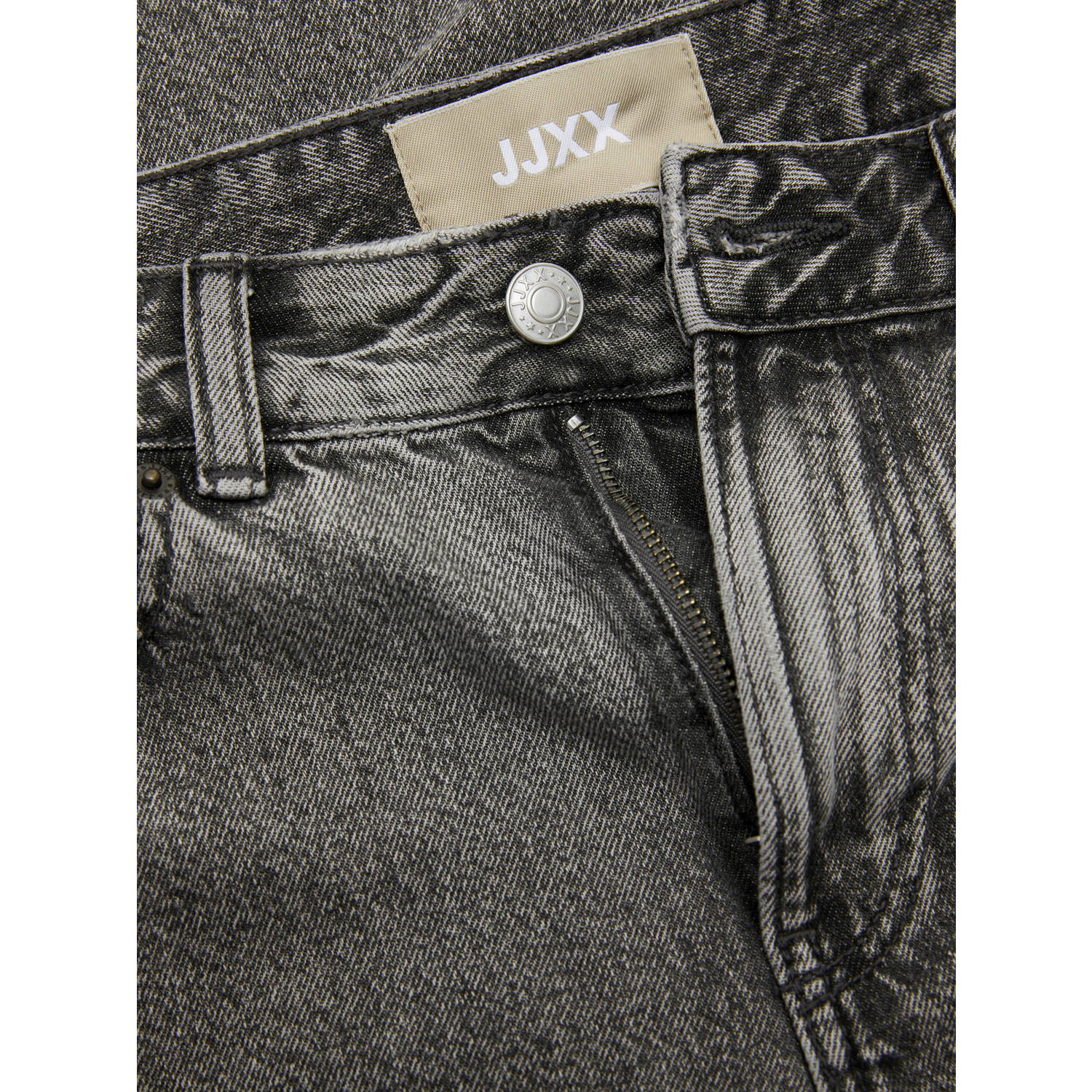 JJXX high waist wide leg jeans grey denim