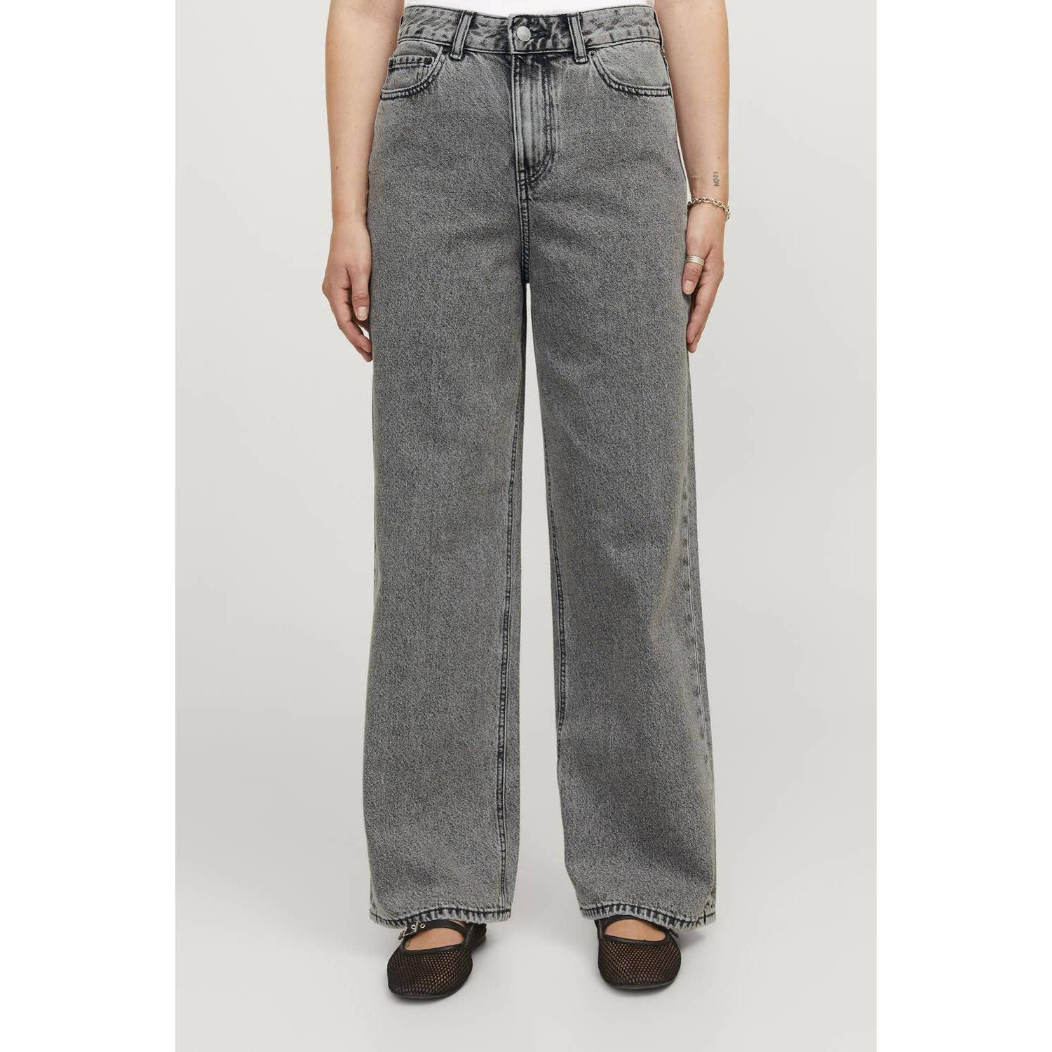 JJXX Straight Jeans Noos Tokyo Wide Jeans Grey Denim