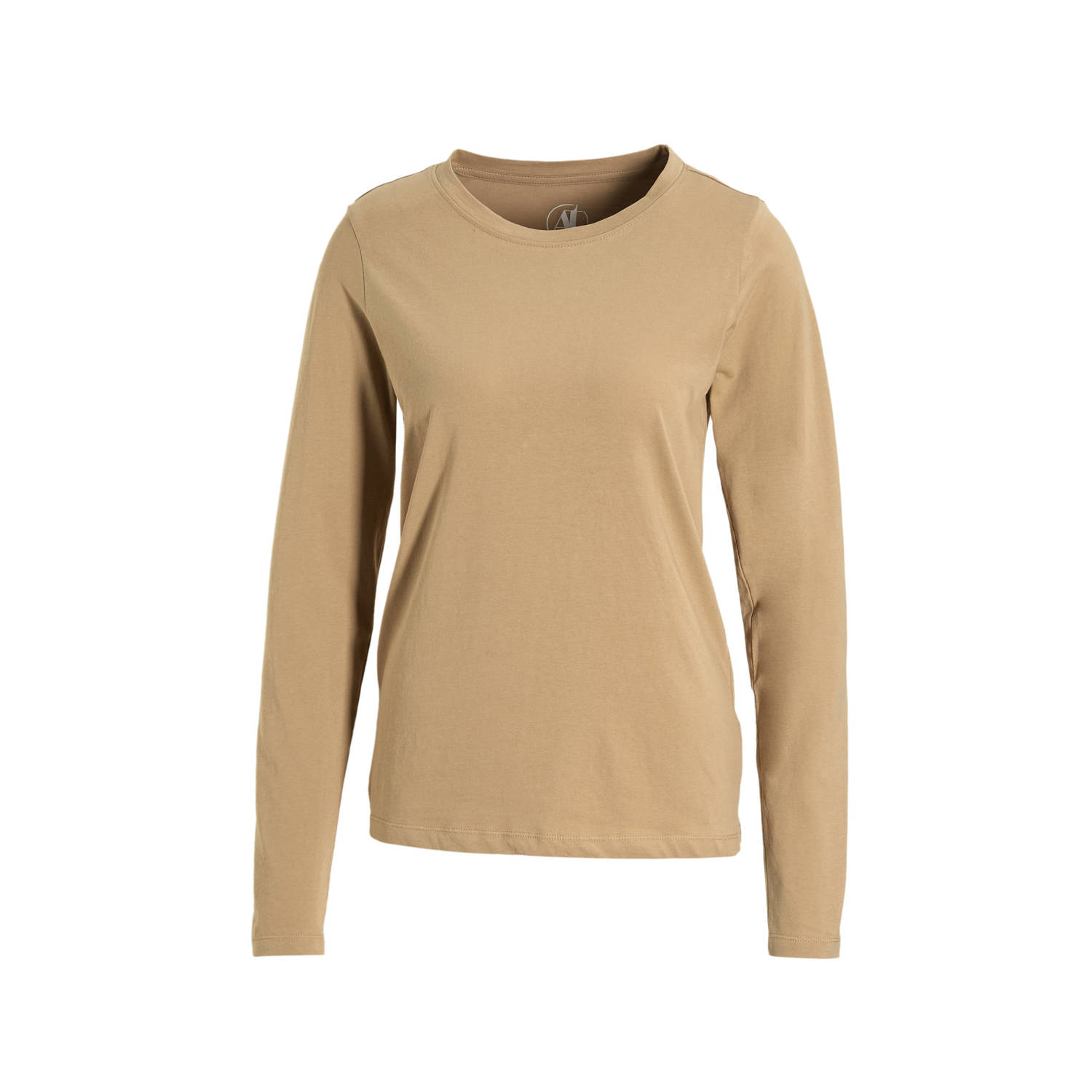 Anytime longsleeve T-shirt beige