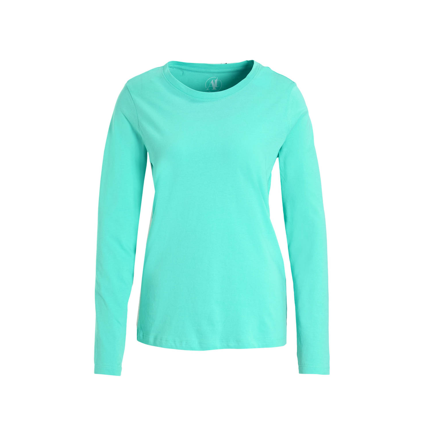 Anytime longsleeve T-shirt mintgroen