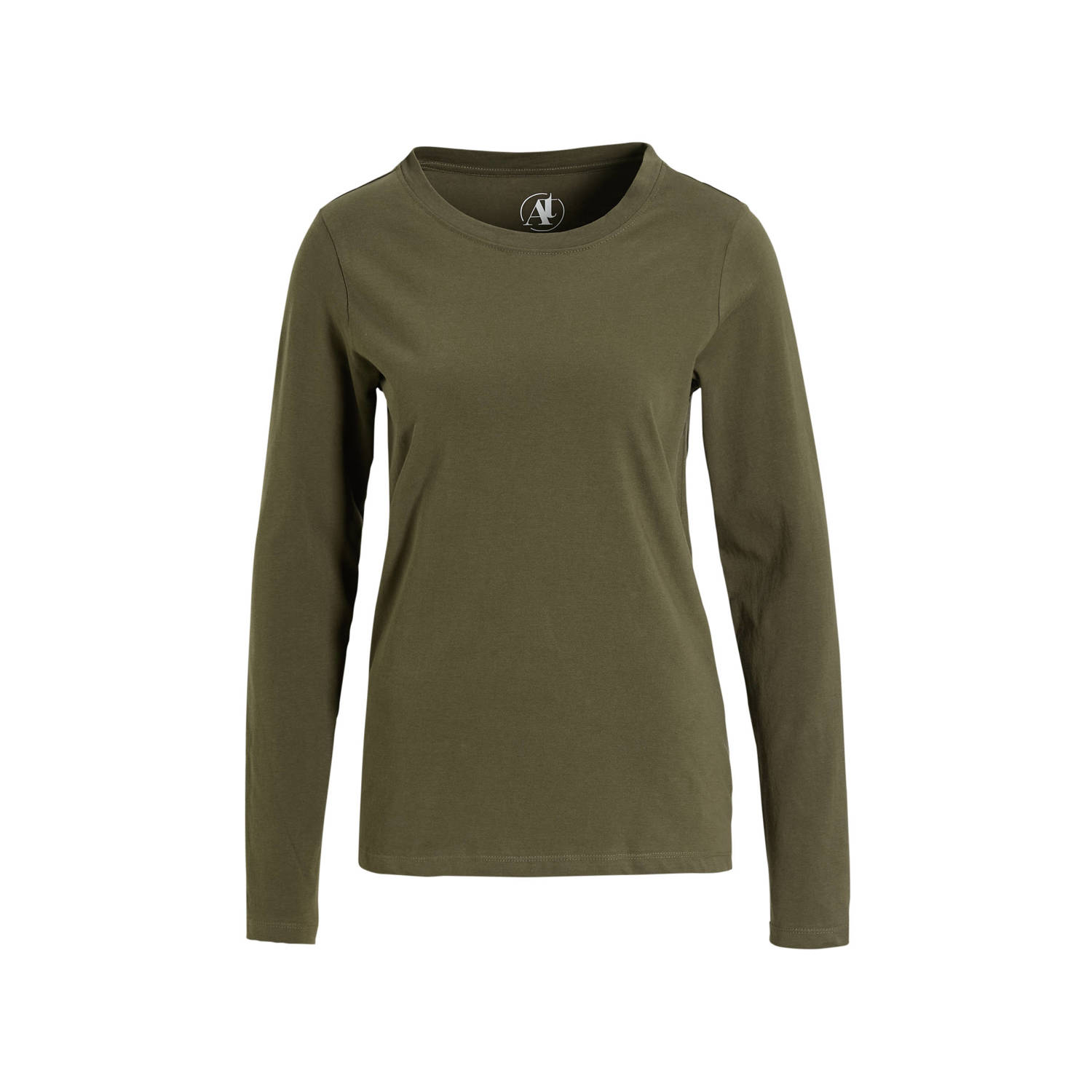 Anytime longsleeve T-shirt khaki