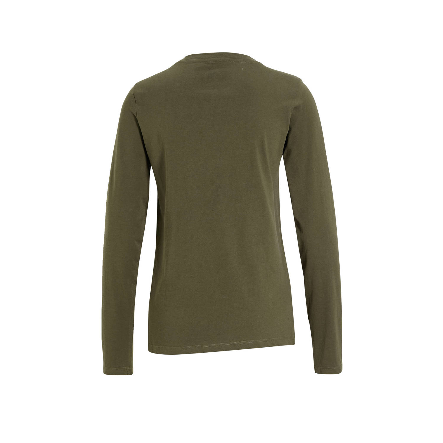 anytime longsleeve T-shirt khaki