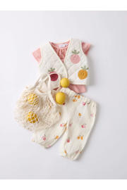 thumbnail: NAME IT BABY baby gilet NBFHELGANY met printopdruk ecru/multicolor