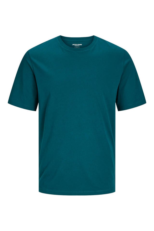 Pure Path regular fit T-shirt met backprint navy Pure Path regular fit T-shirt met backprint navy