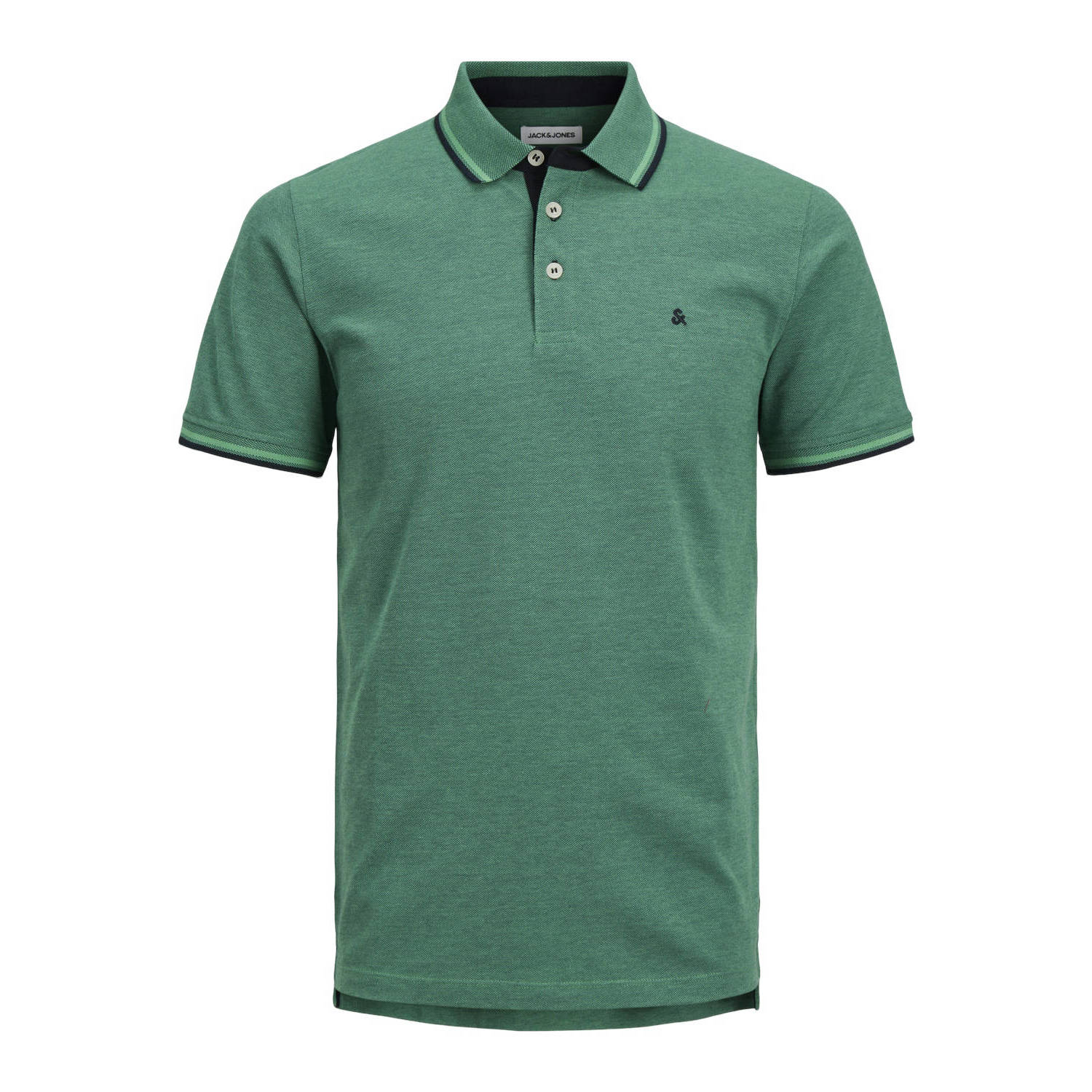 JACK & JONES ESSENTIALS slim fit polo JJEPAULOS met logo