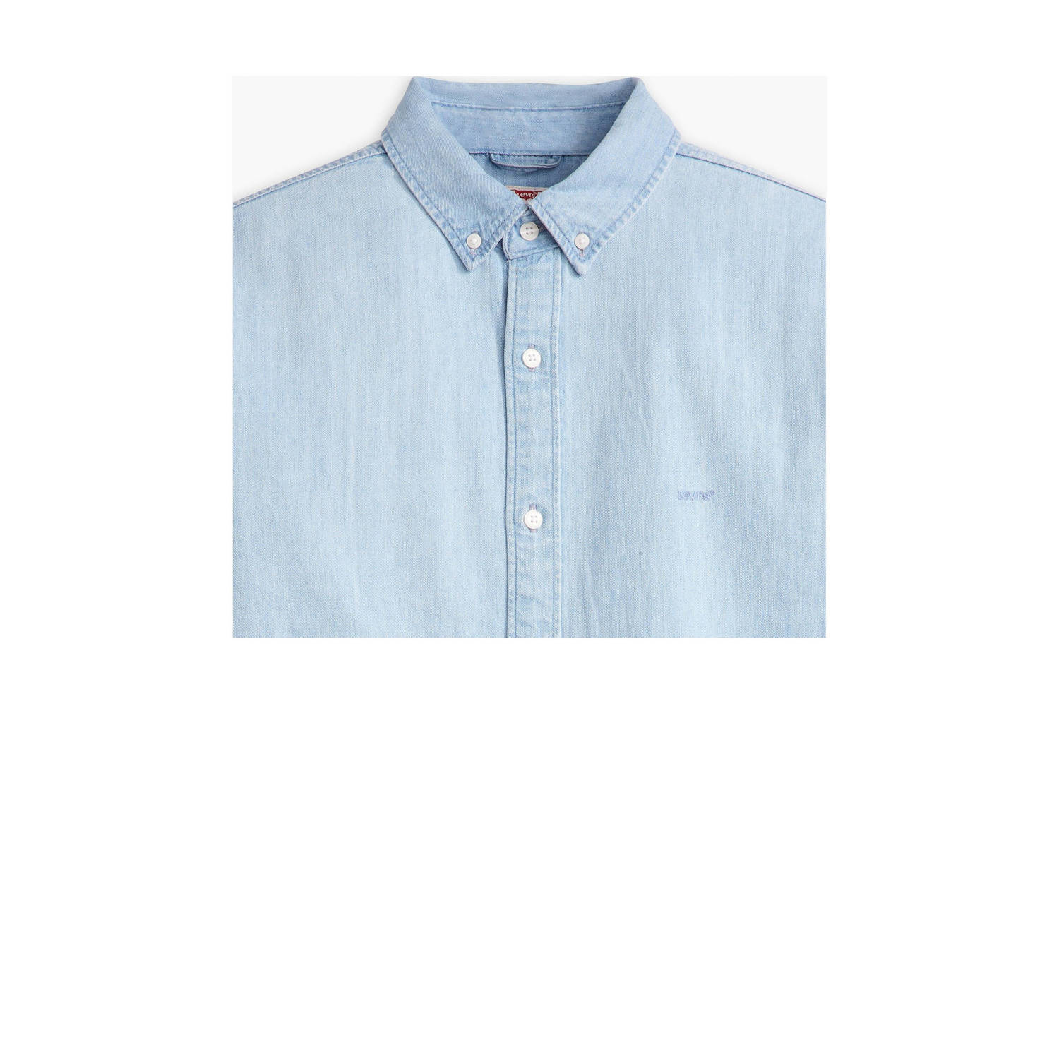 Levi's regular fit overhemd AUTHENTIC lichtblauw