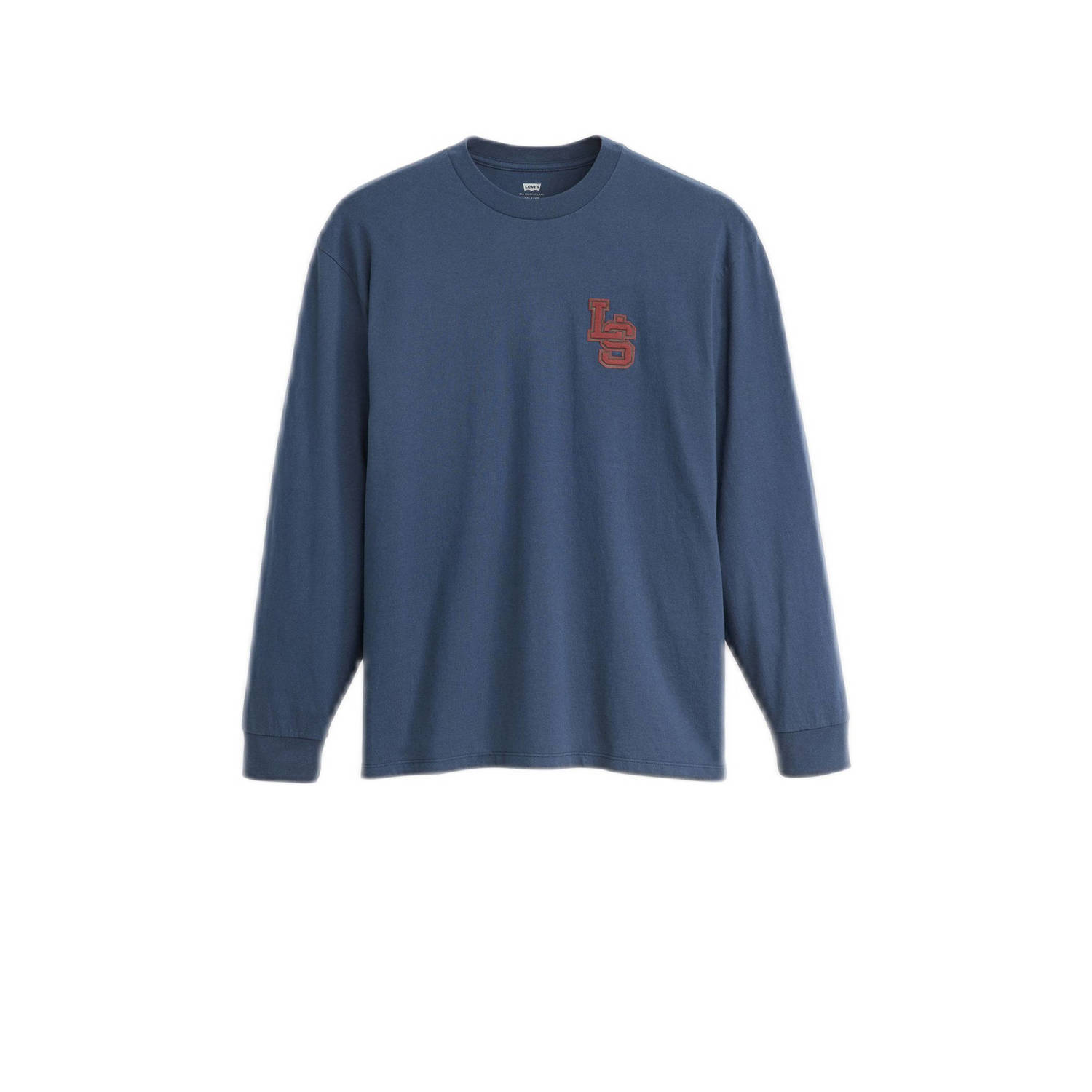 Levi's longsleeve LS CLASSIC blauw