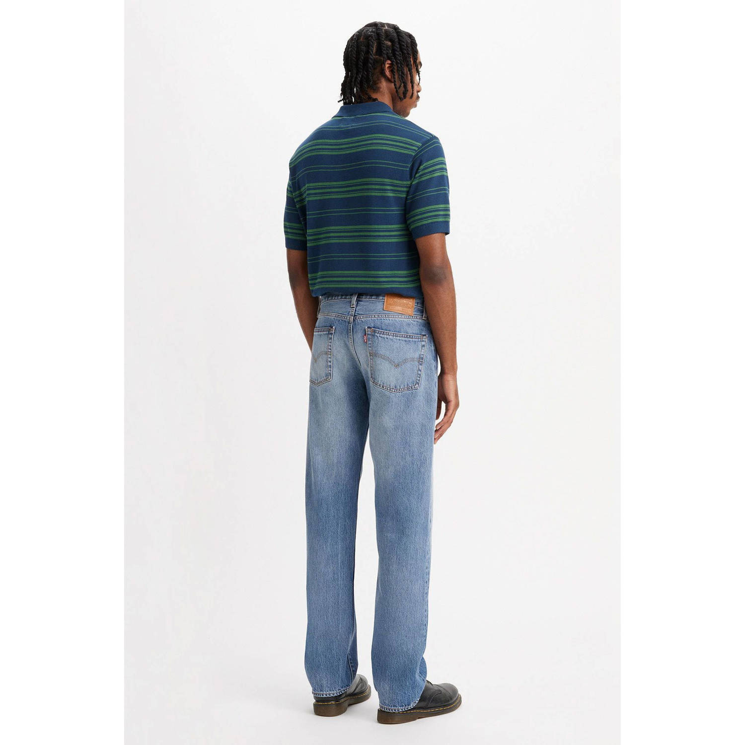 Levi's 555 relaxed fit jeans indigo champion