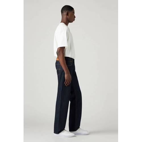 Levi's 555 relaxed straight leg jeans welcome to the game afbeelding