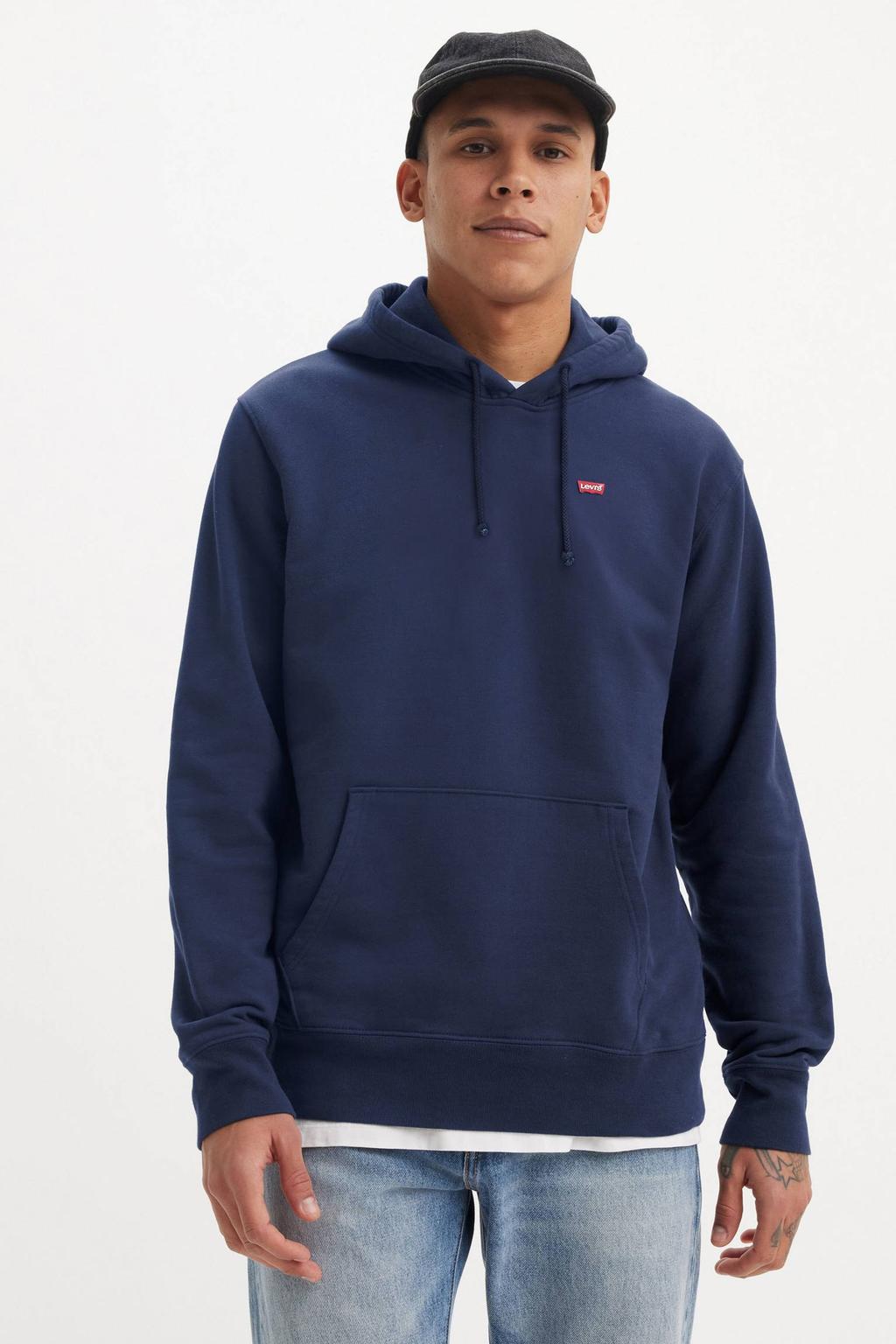 Levi's hoodie donkerblauw