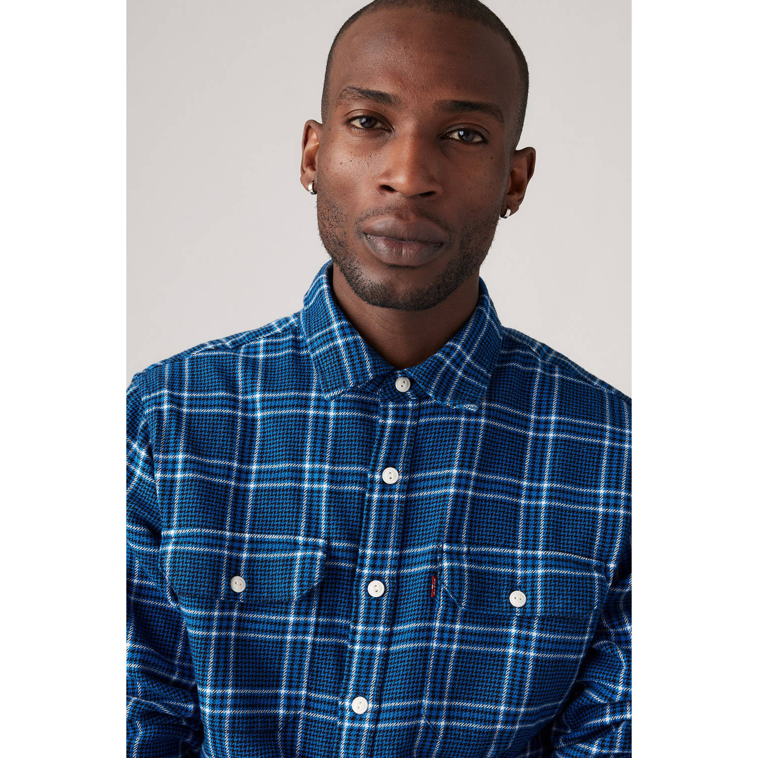 Levi's Regular fit vrijetijdsoverhemd met kentkraag model 'JACKSON'