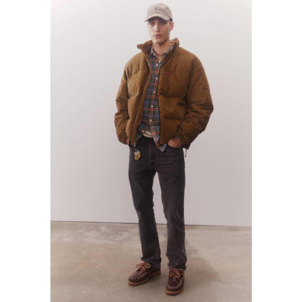 Levi's geruit regular fit overhemd