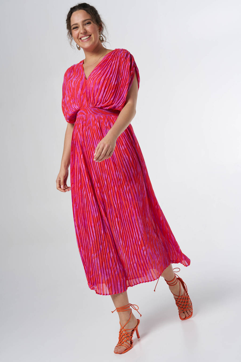 Kleding Zomerjurkjes Sale Wehkamp WE Fashion Linnen Zomerjurk