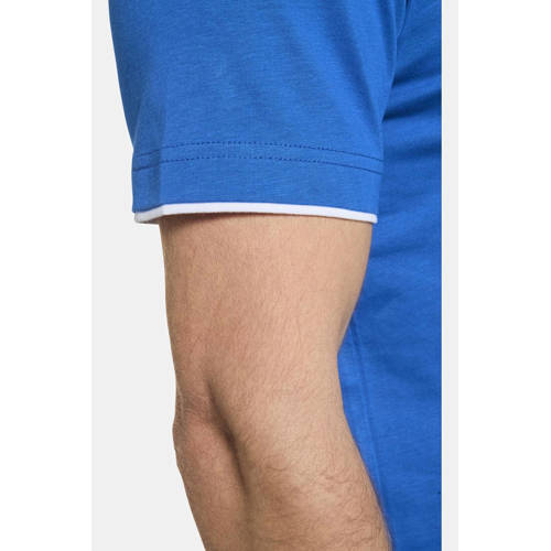 Jan Vanderstorm T-shirt FLEMMING Plus Size blauw afbeelding