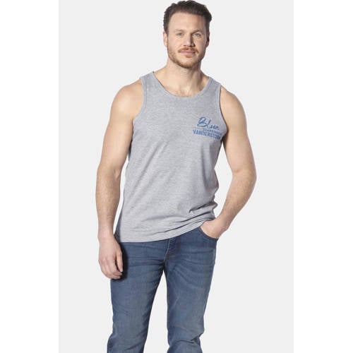 Jan Vanderstorm T-shirt FELTON Plus Size met printopdruk grijs afbeelding