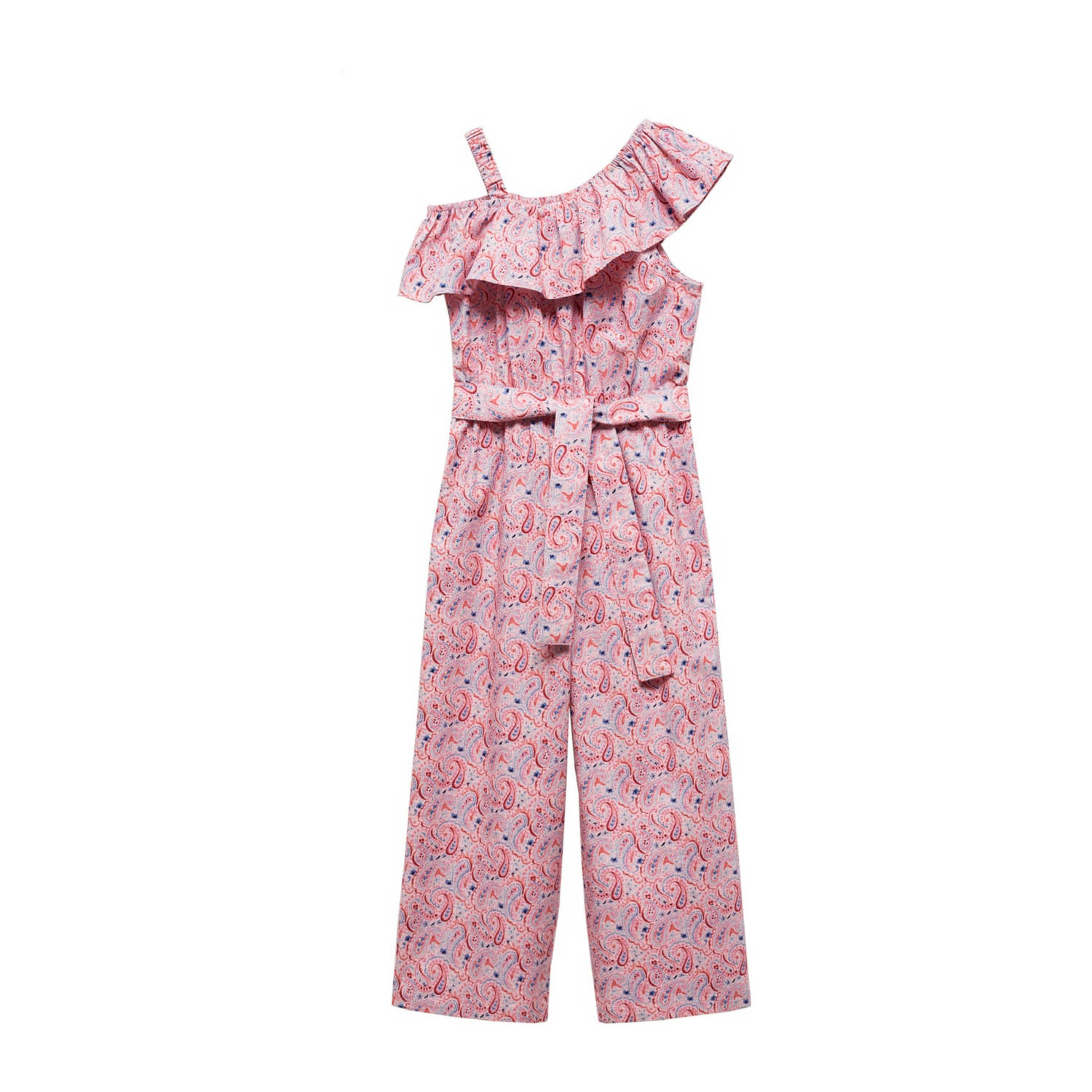 Mango Kids jumpsuit met paisleyprint multicolor