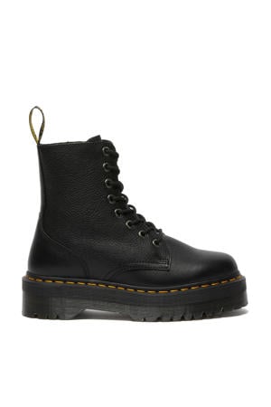 Jadon III leren veterboots zwart