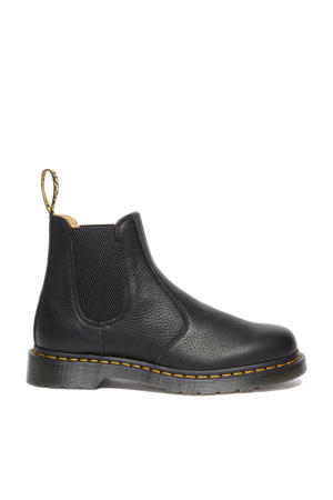 2976 leren chelseaboots black ambassador