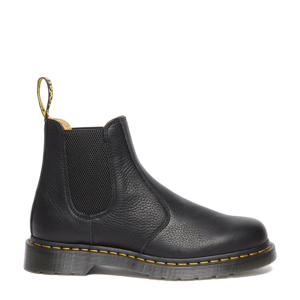 2976 leren chelseaboots black ambassador