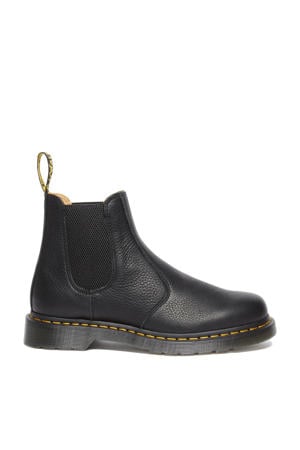 2976 leren chelseaboots black ambassador
