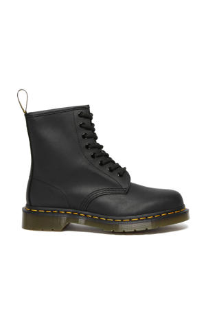 1460 leren veterboots black greasy