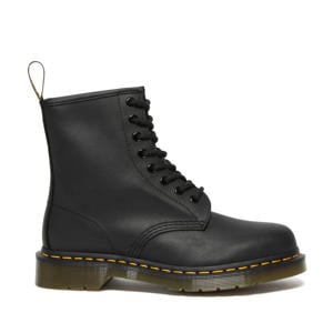 1460 leren veterboots black greasy