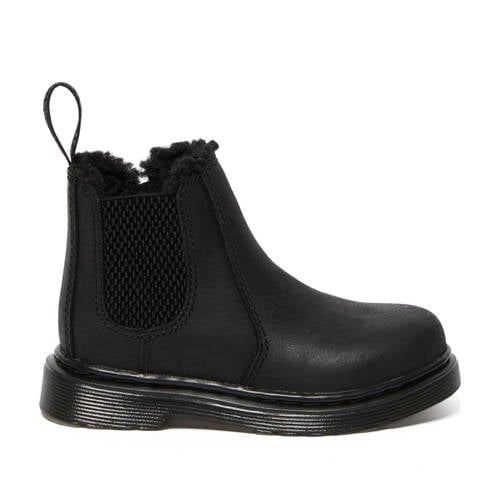 Dr. Martens Leonore Mono leren enkelboots zwart afbeelding