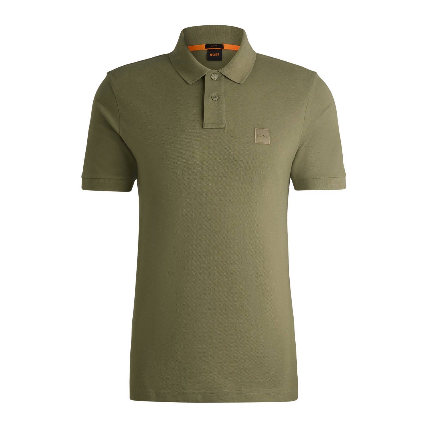 BOSS slim fit polo PASSENGER met logo