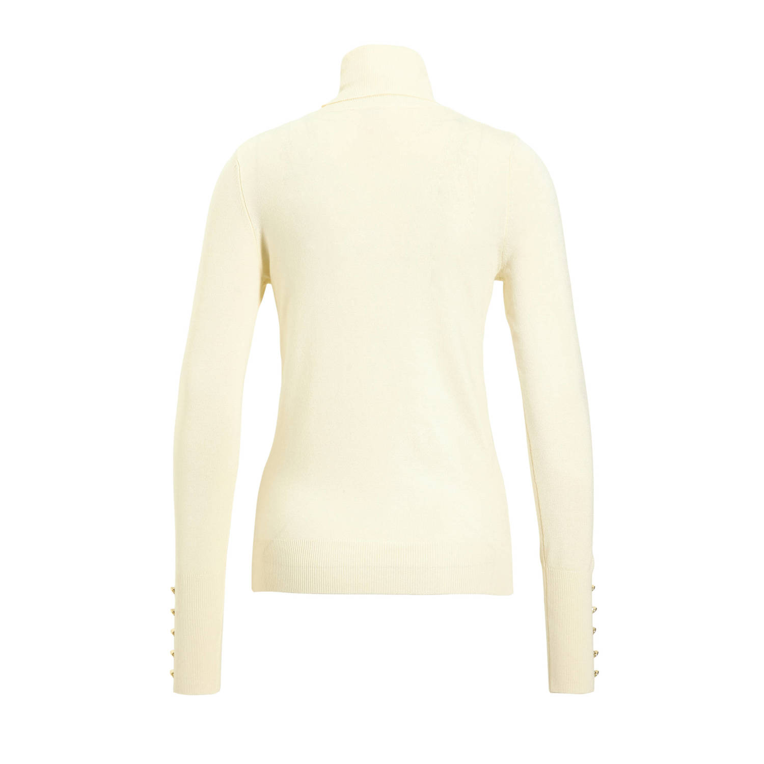 Ruby coltrui met knopen details crème