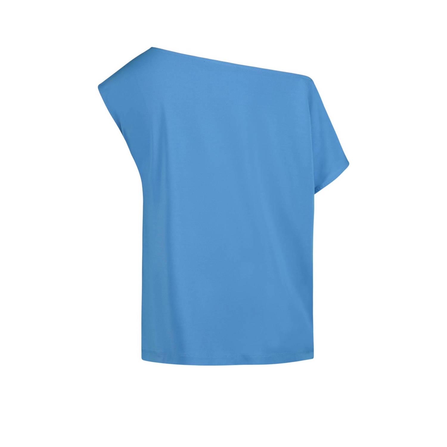 Expresso one shouldertop blauw