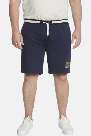 loose fit short BARON LUCES Plus Size met printopdruk donkerblauw