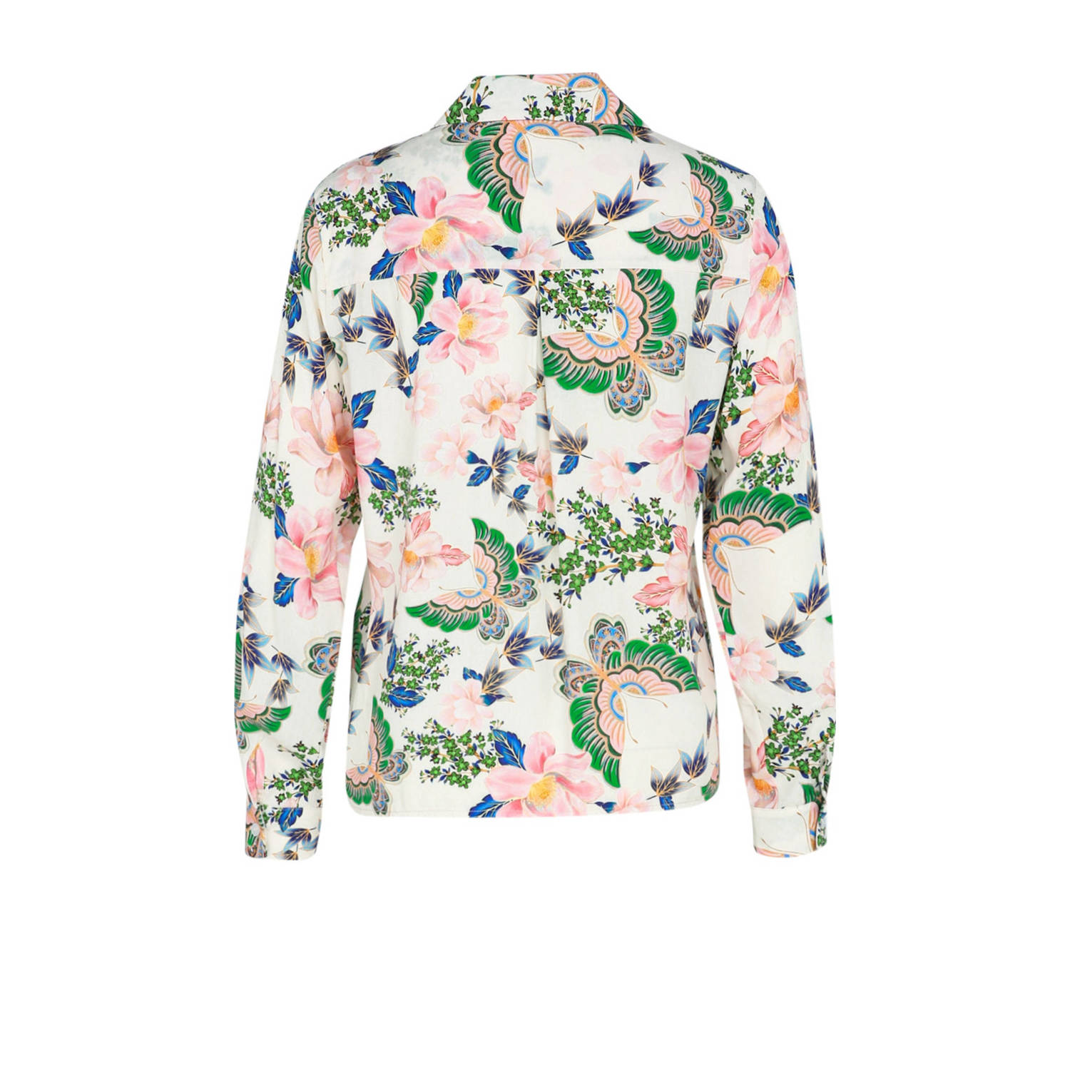 Cassis blouse met all over print