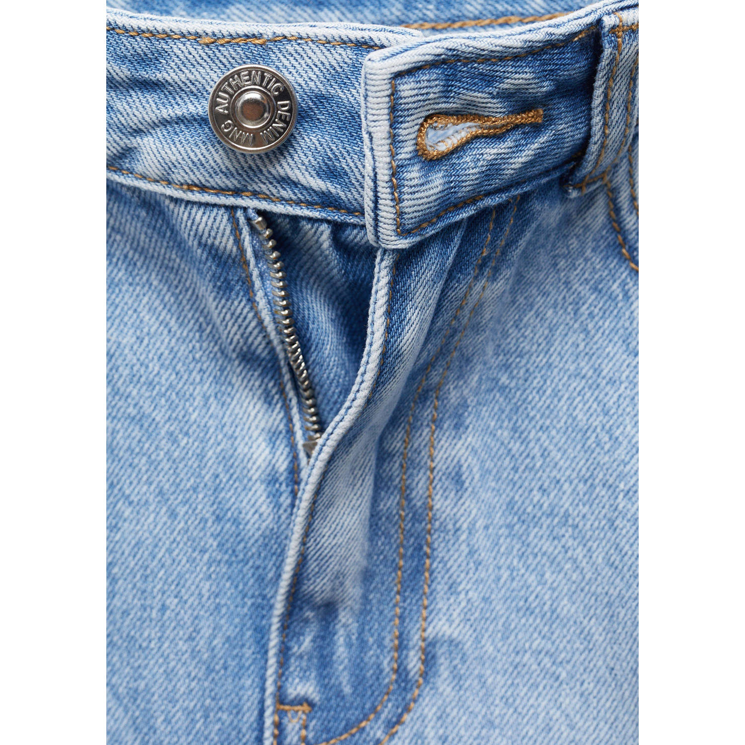 Mango Kids spijkerrok medium blue denim