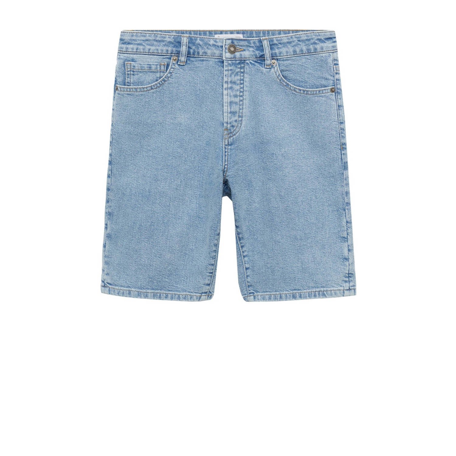 Mango Kids denim bermuda light blue denim