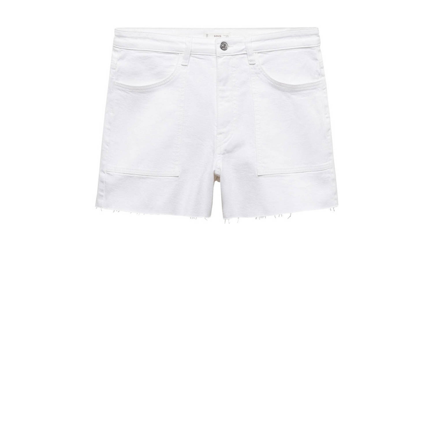 Mango Kids denim short wit