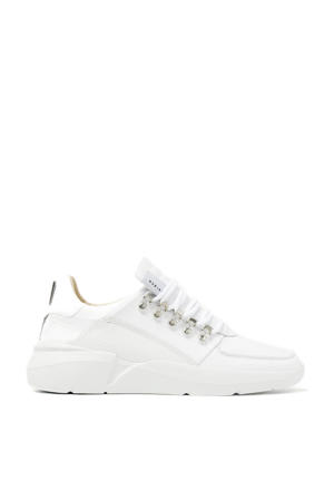 Roque Roman  leren sneakers wit/grijs