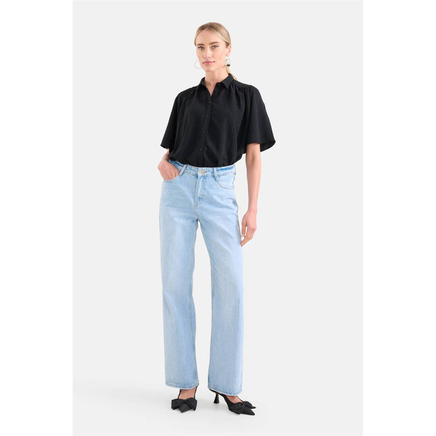 Shoeby blouse zwart