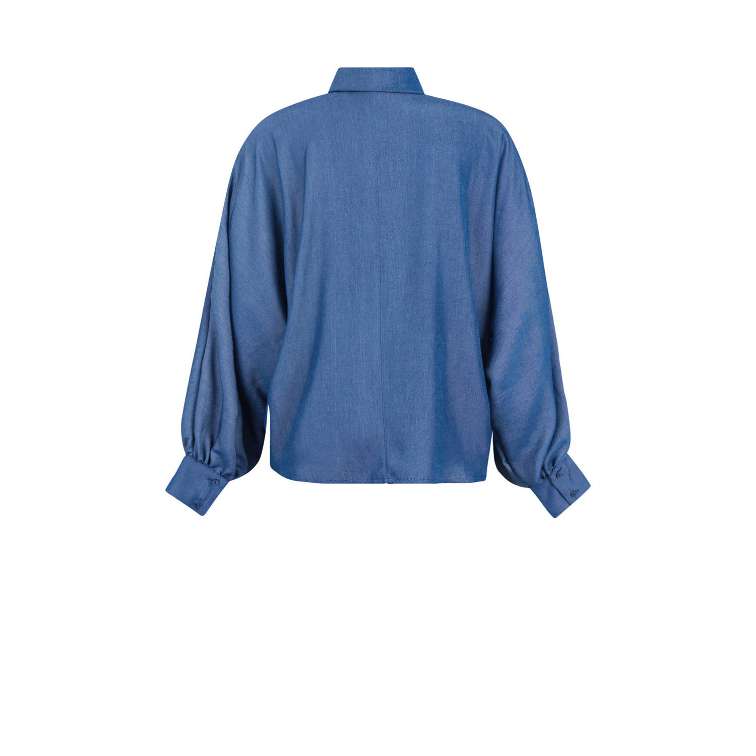 Shoeby gemêleerde blouse blauw