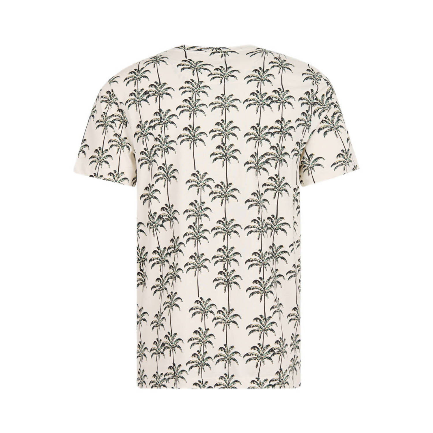Shoeby T-shirt met all over print wit