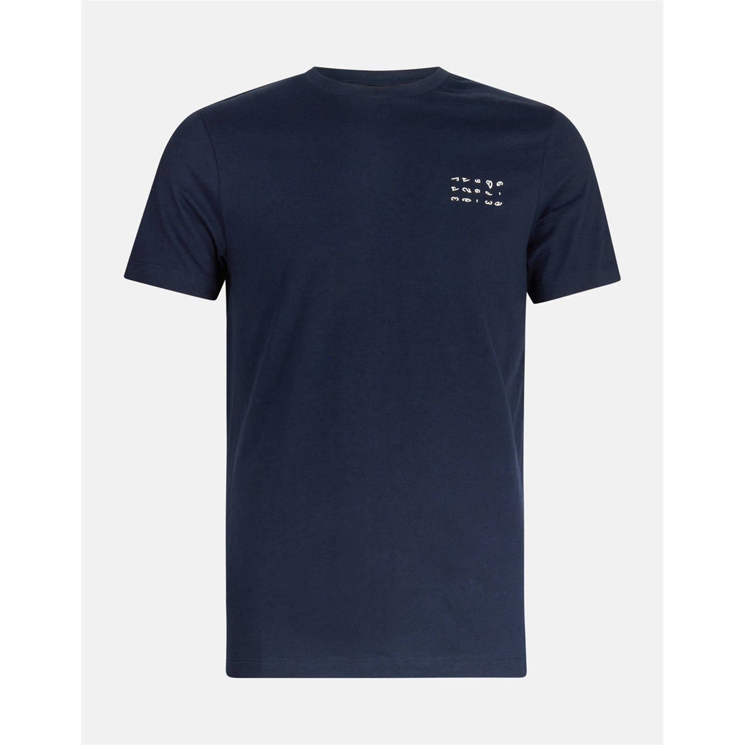 Shoeby T-shirt met printopdruk navy