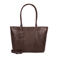 BURKELY leren shopper Cool Colbie bruin