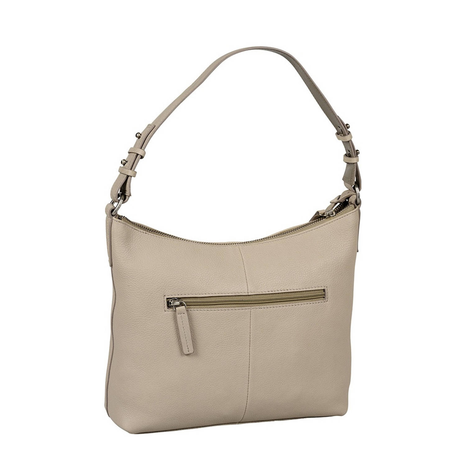 BURKELY leren crossbody tas Soft Skylar beige