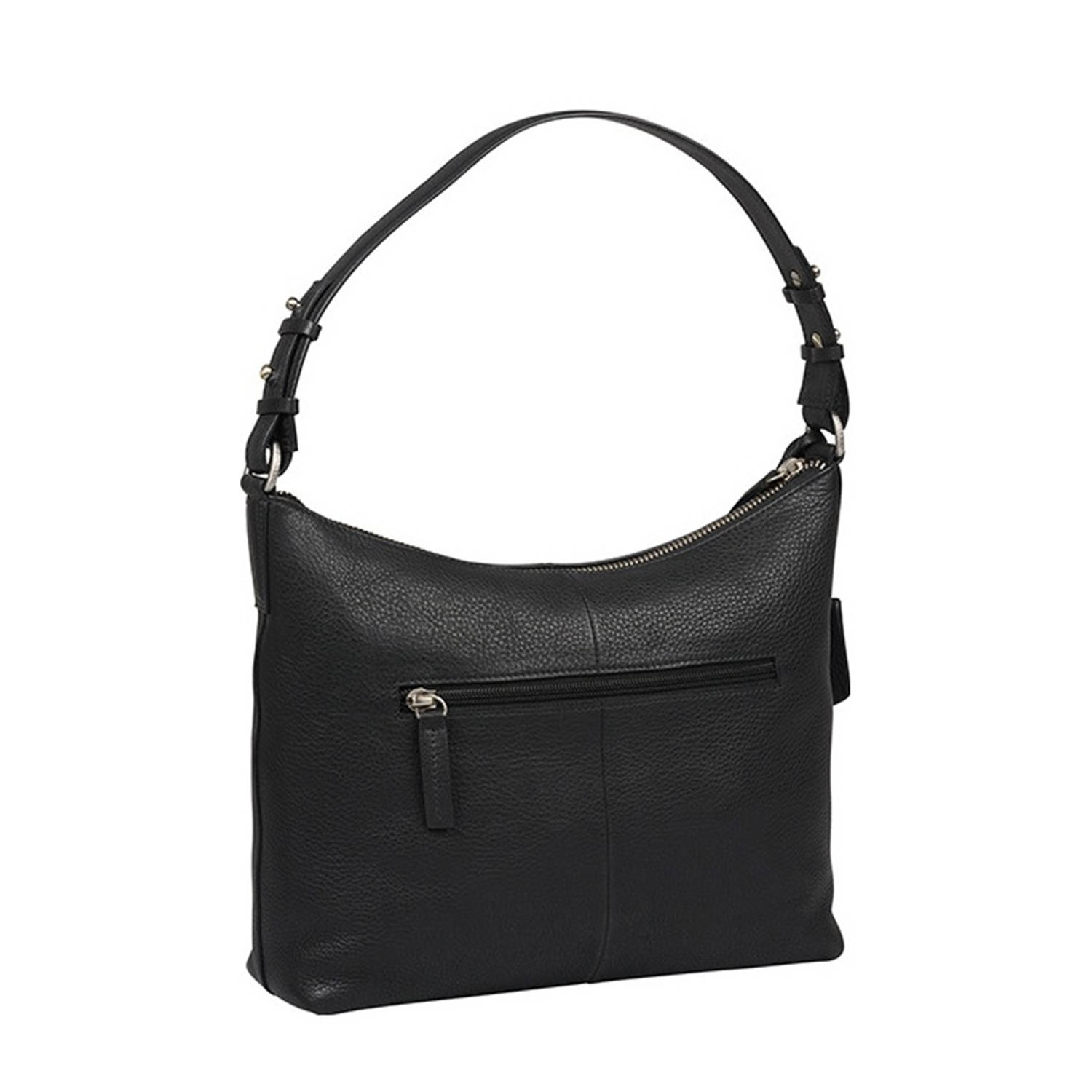 BURKELY leren crossbody tas Soft Skylar zwart