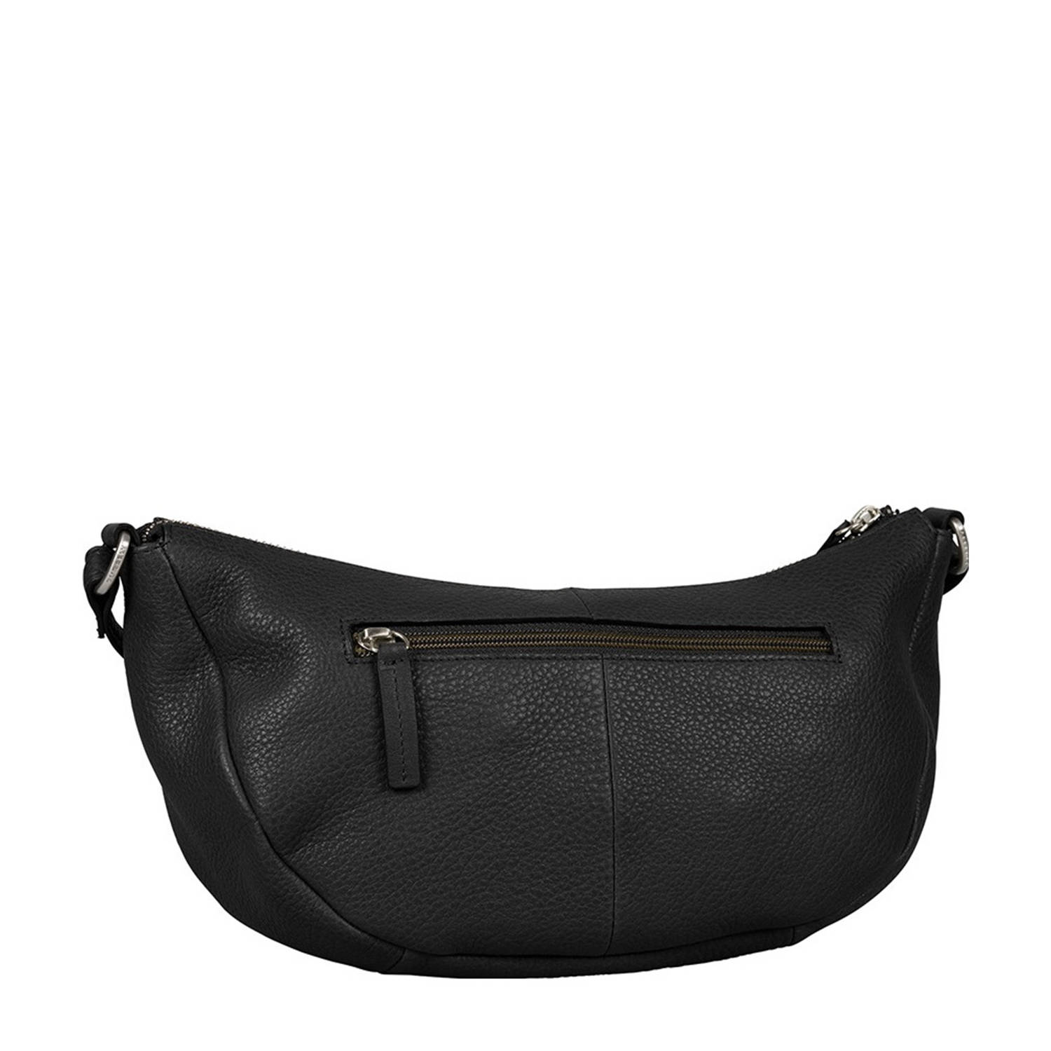 BURKELY leren crossbody tas Soft Skylar zwart
